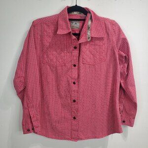 MisMac shooting shirt button down xl